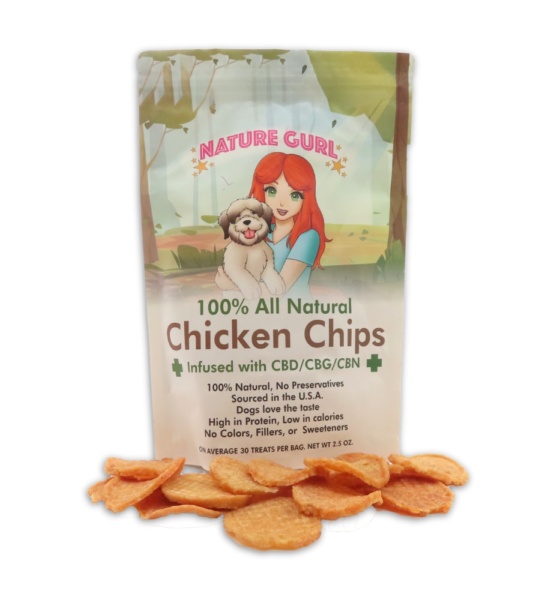 All-Natural Chicken Chips Pet Treat