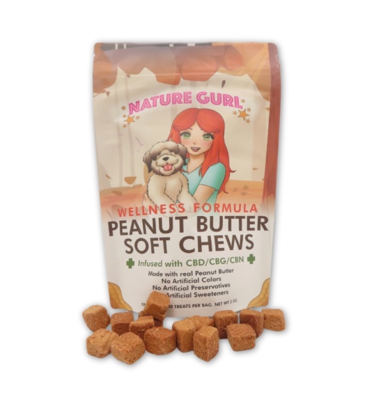 Peanut Butter Soft Chews Pet Treat